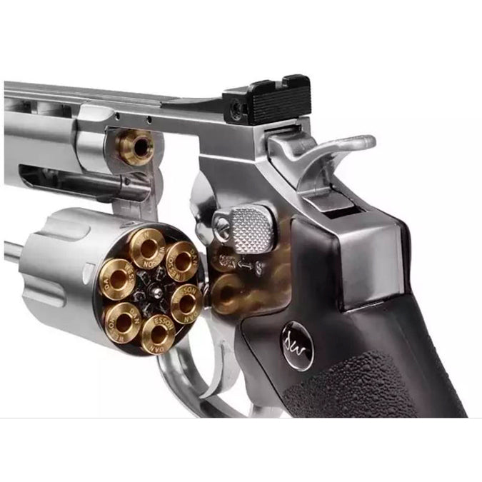 DAN WESSON 2.5'' SILVER CO2 REVOLVER - Image 2