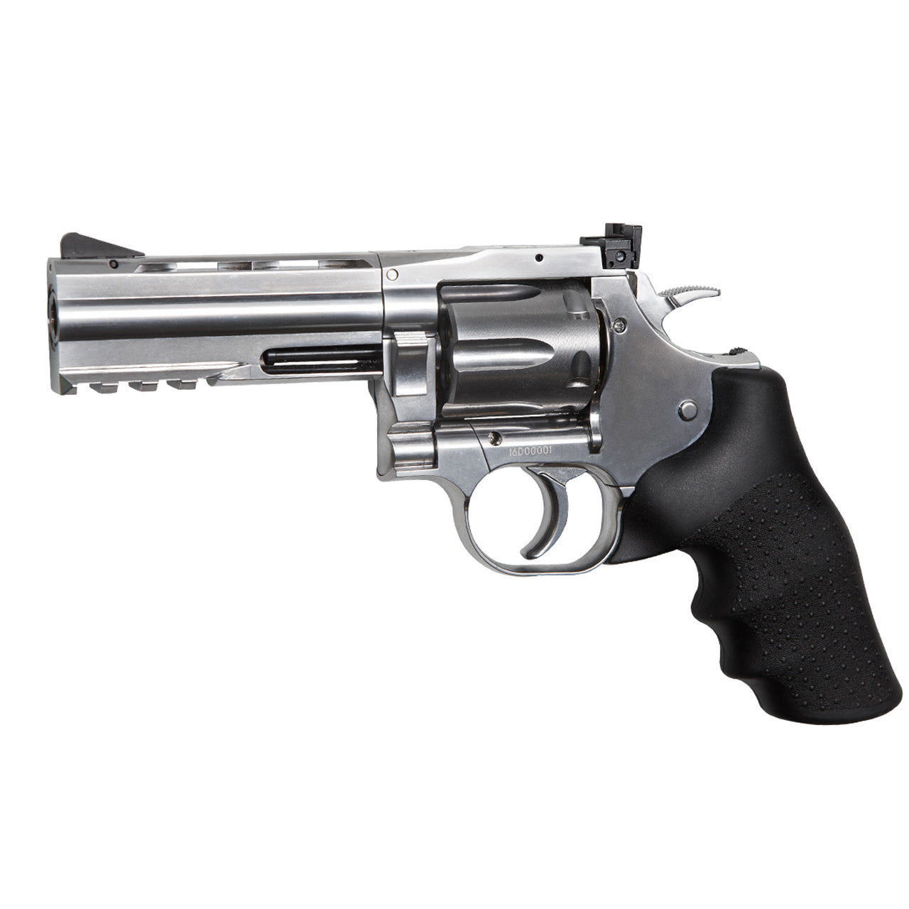 DAN WESSON 715 4'' SILVER CO2 REVOLVER