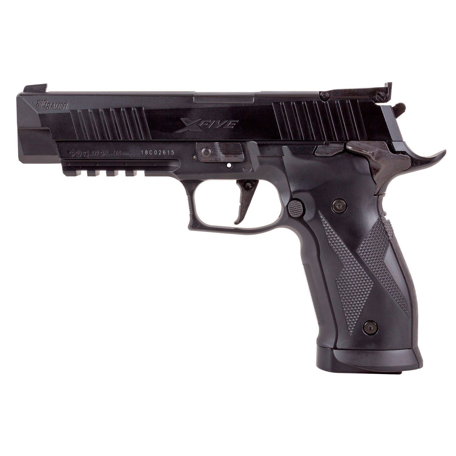 SIG SAUER X-FIVE BLACK BLOWBACK CO2 PISTOL