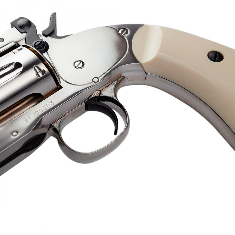 ASG SCHOFIELD 6" SILVER CO2 REVOLVER - Image 4