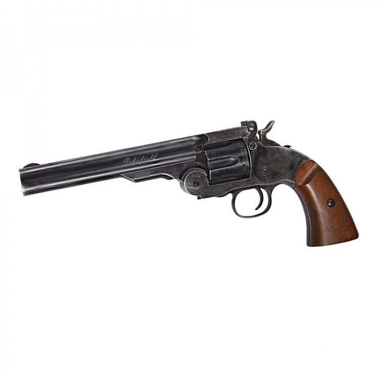 ASG SCHOFIELD 6" CO2 REVOLVER BLACK